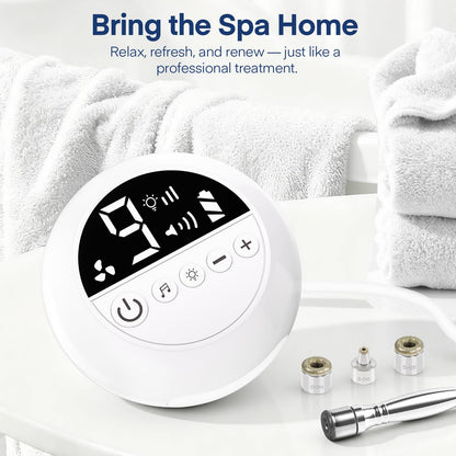 TopDirect Mini Microdermabrasion Machine – Portable Diamond Dermabrasion with Adjustable Suction