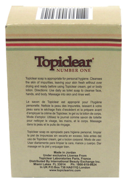 Topiclear Number One Soap - 3 oz Bars Boxed, 6 Pack (88 ml each)