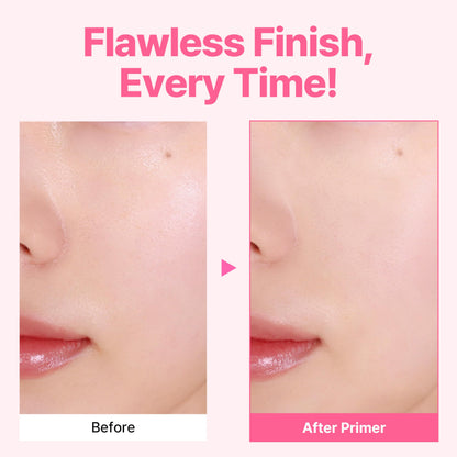 Touch in Sol Icy Sherbet Primer – Hydrating, Silicone-Free Gel Primer for Pores & Wrinkles | Cooling Effect