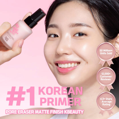 Touch in Sol No Poreblem Primer – Pore-Minimizing Matte Primer for Oily Skin | K-Beauty