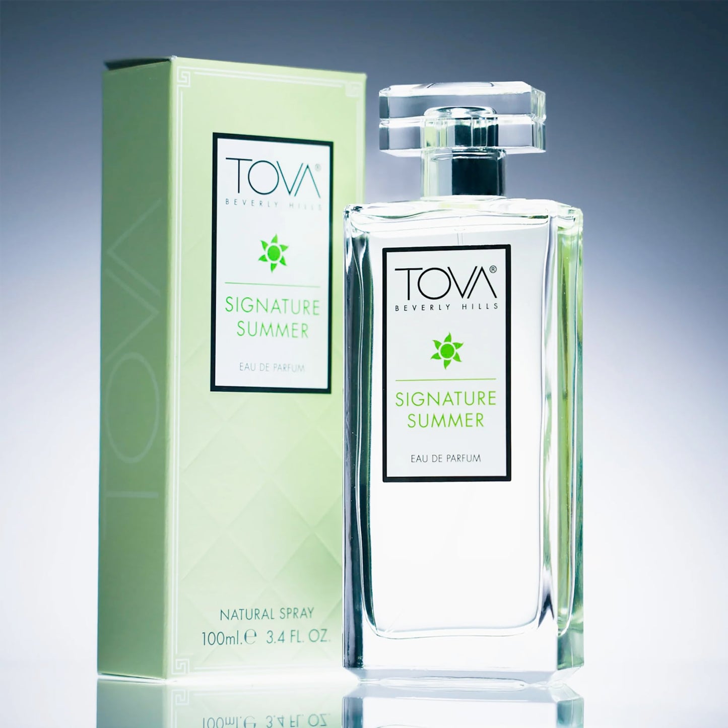 Tova Signature Summer Eau de Parfum – Floral Citrus for Women, 3.4 fl oz, Cruelty-Free, Made in USA