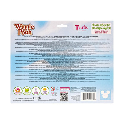 Townley Girl Winnie the Pooh 10-Piece Plant-Based Lip Balm Set – Kid-Friendly Gift