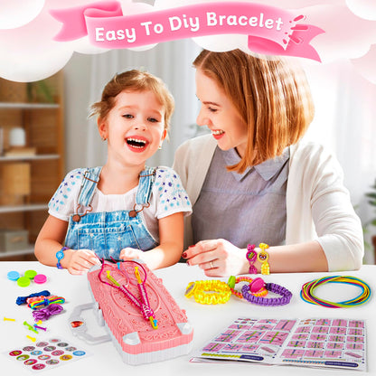 TQRAZ Bracelet Making Kit for Kids 8-12 — Friendship Bracelet Craft Set