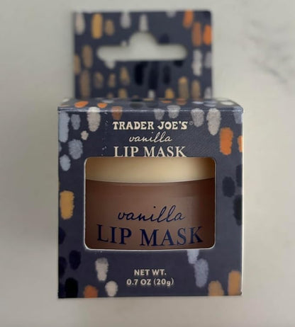 Trader Joe's Vanilla Lip Mask – Moisturizing Lip Care 0.7 oz
