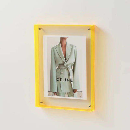 Transparent Acrylic Picture Frame