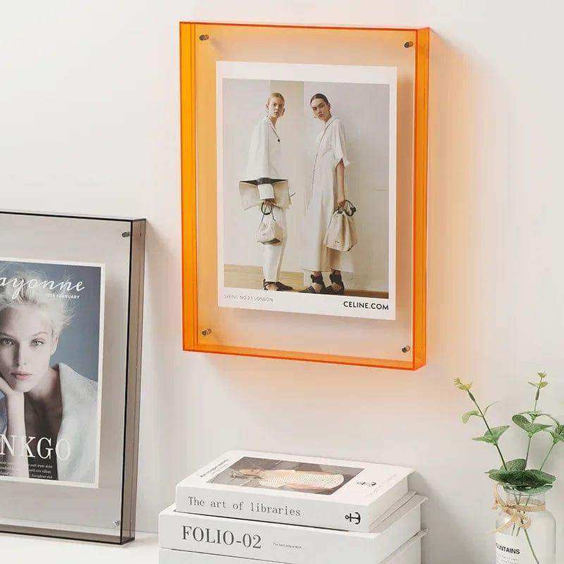 Transparent Acrylic Picture Frame