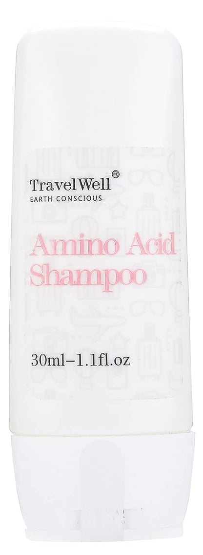 Travelwell ECO Amenities Hotel Shampoo 1.0oz – Travel-Size Guest Toiletries, 50 Bottles per Box