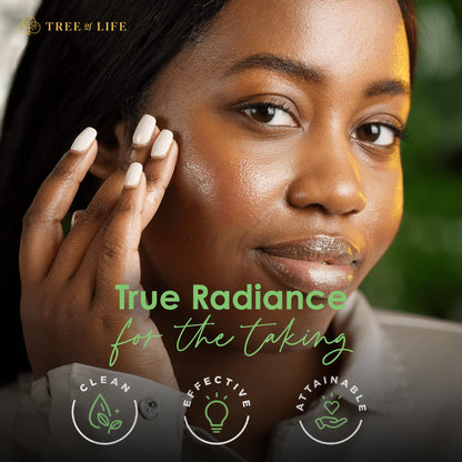 Tree of Life Beauty Skin Care Set Brightening and Firming Trio – Vitamin C Serum, Niacinamide & Pro Collagen Peptide | Dermatologist Tested