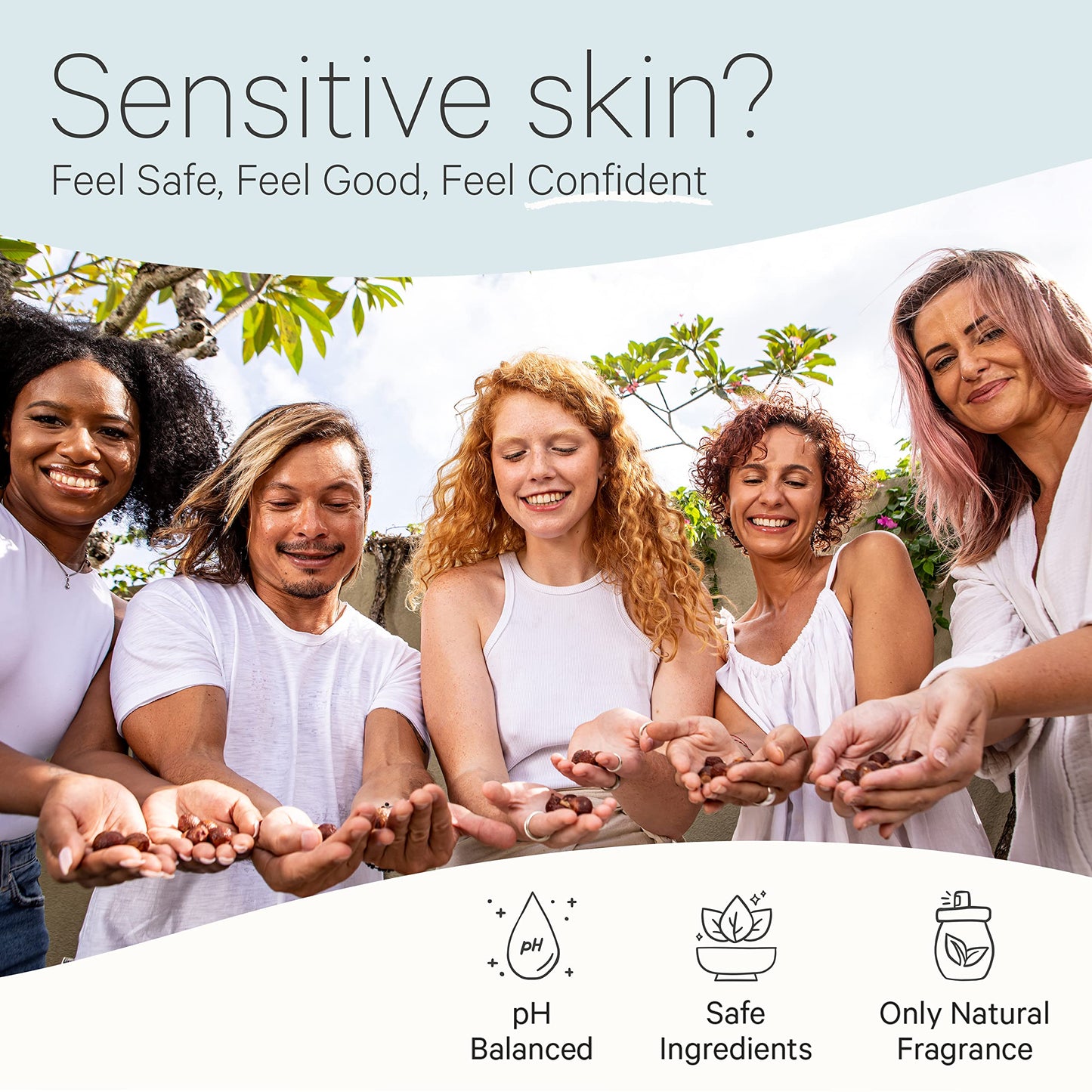 Tree to Tub Citrus Body Wash for Dry & Sensitive Skin – pH Balanced, Hydrating Shea Butter Formula