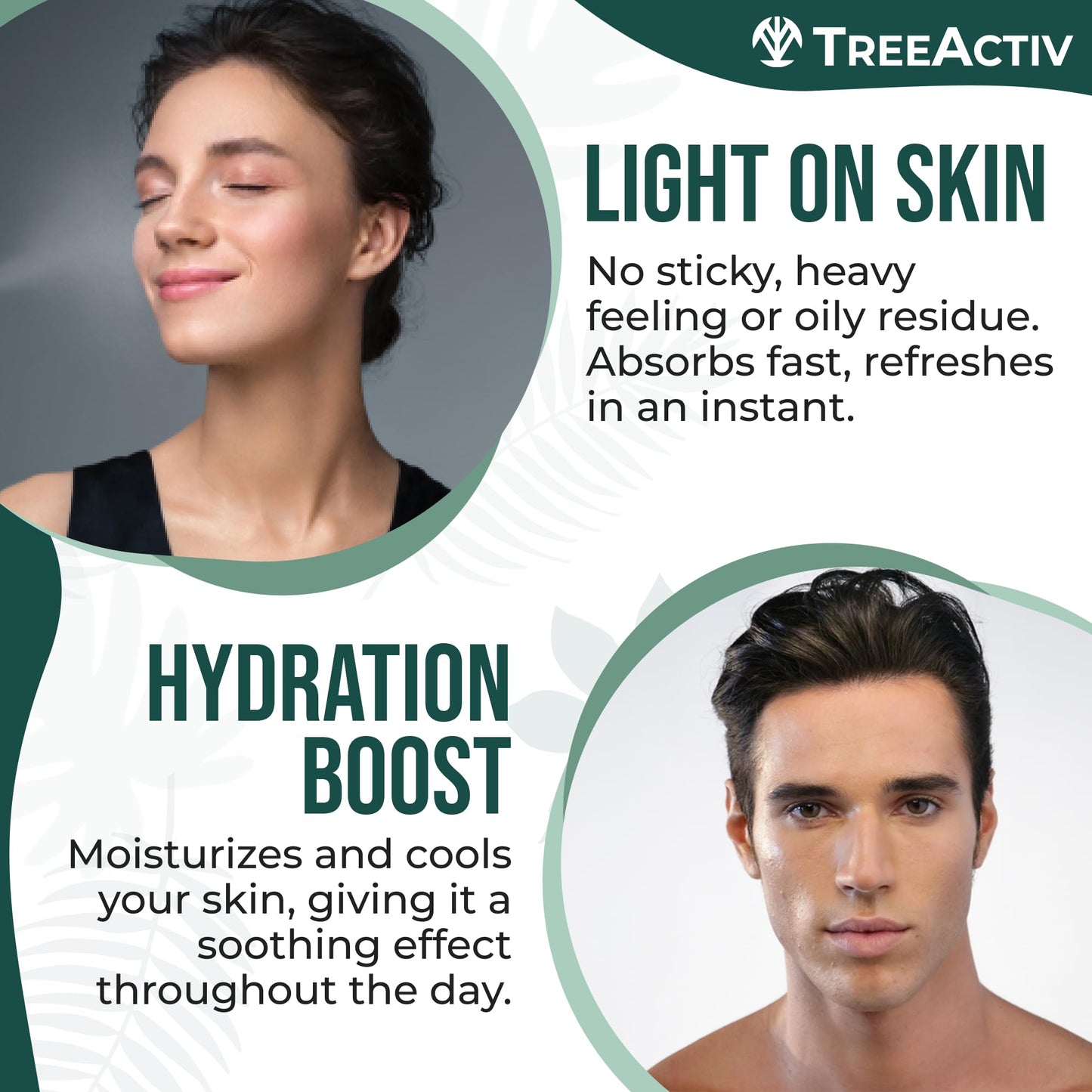 TreeActiv Acne Face Spray — 4 oz Toner with Witch Hazel & Salicylic Acid