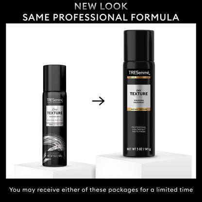 TRESemmé Dry Texture Finishing Mist 12-Pack – Volumizing & Texturizing Spray for Flat, Wavy, and Curly Hair