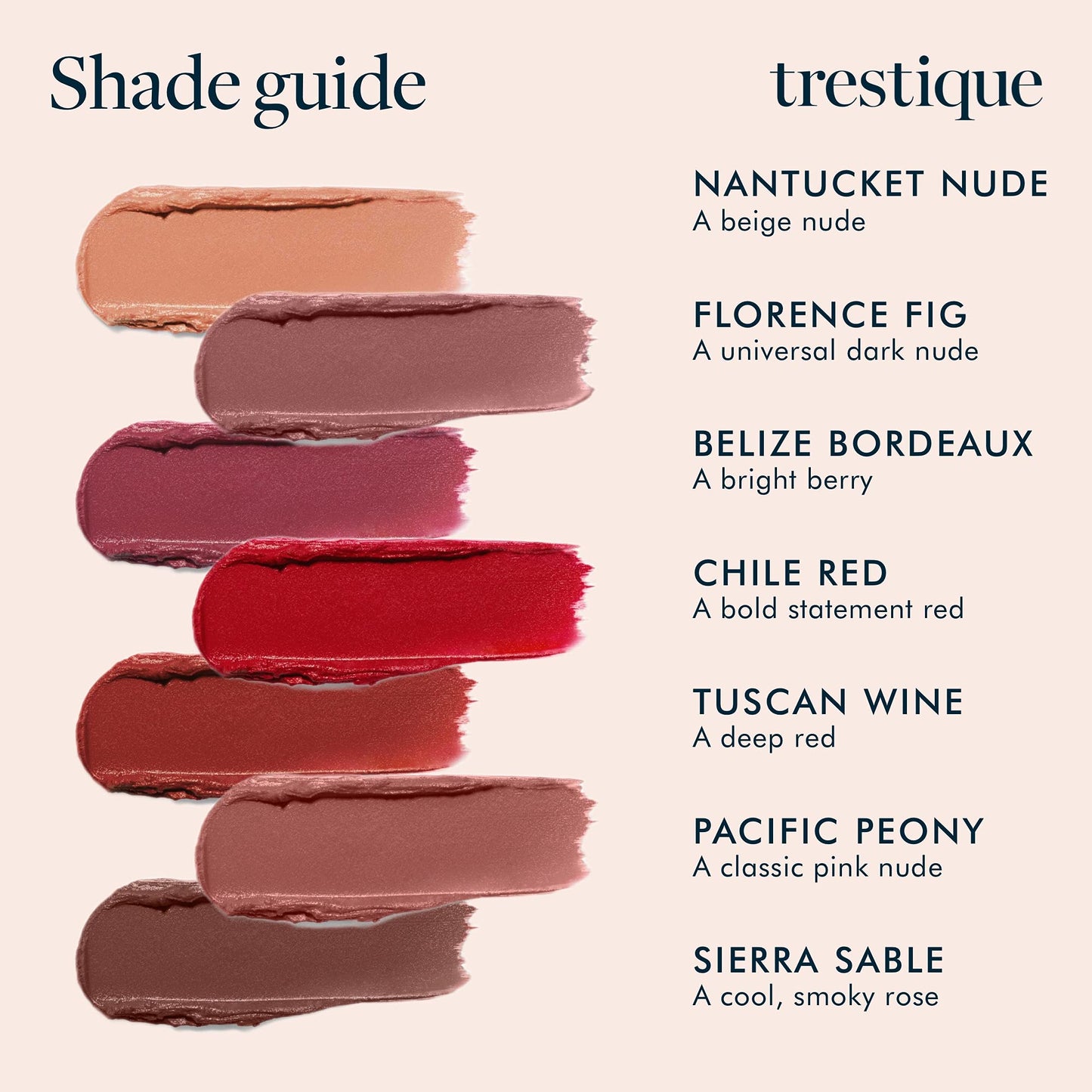 TRE'STIQUE Matte Lip Crayon + Built-In Lip Balm — Pacific Peony Refillable Kit