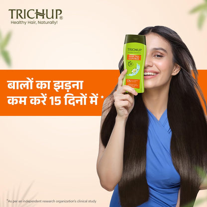 TRICHUP Hair Fall Control Herbal Shampoo Pack of 3 – 200 ml Each