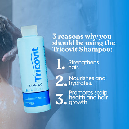 Tricovit Hair Growth Shampoo & Forte Lotion Serum Set