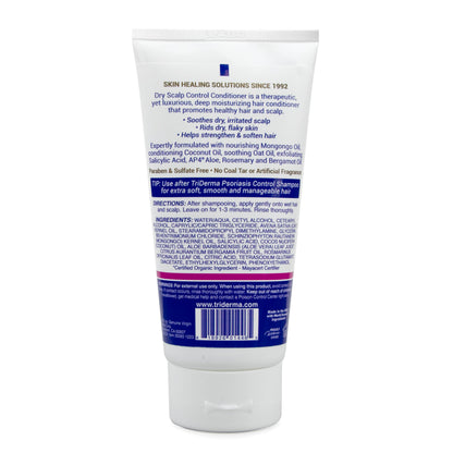 TriDerma Dry Scalp Control Deep Moisturizing Hair Conditioner – Salon Quality Treatment