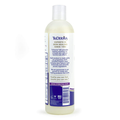TriDerma Psoriasis Control Scalp Exfoliator Shampoo – 3% Salicylic Acid & Rosemary | No Coal Tar