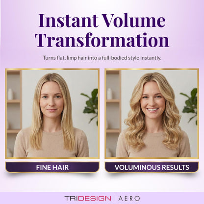 TRIDESIGN Aero Body Infusion Volumizer – Weightless Root Lift & Fullness