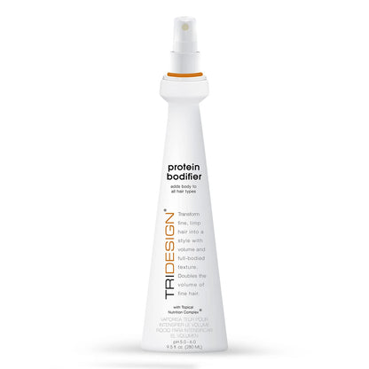 TRIDESIGN Protein Bodifier Hairspray – Volumizing Texture for All Hair Types (9.5 oz)