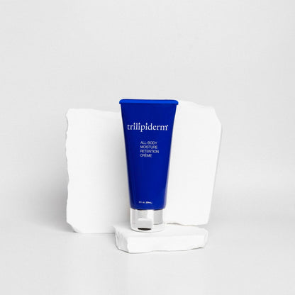 Trilipiderm All-Body Moisture Retention Crème — Plant-Based Hydration for Body & Face (Travel-Size 3 oz)