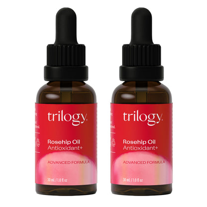 Trilogy Certified Organic Rosehip Oil Antioxidant+ Duo – Nourish & Illuminate Skin