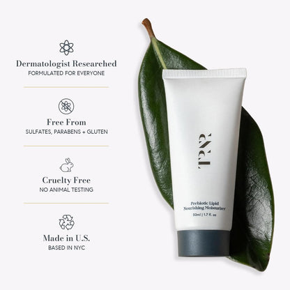 TRNR Prebiotic Lipid Nourishing Facial Moisturizer — Hydrating Plant-Based Skincare (50ml)