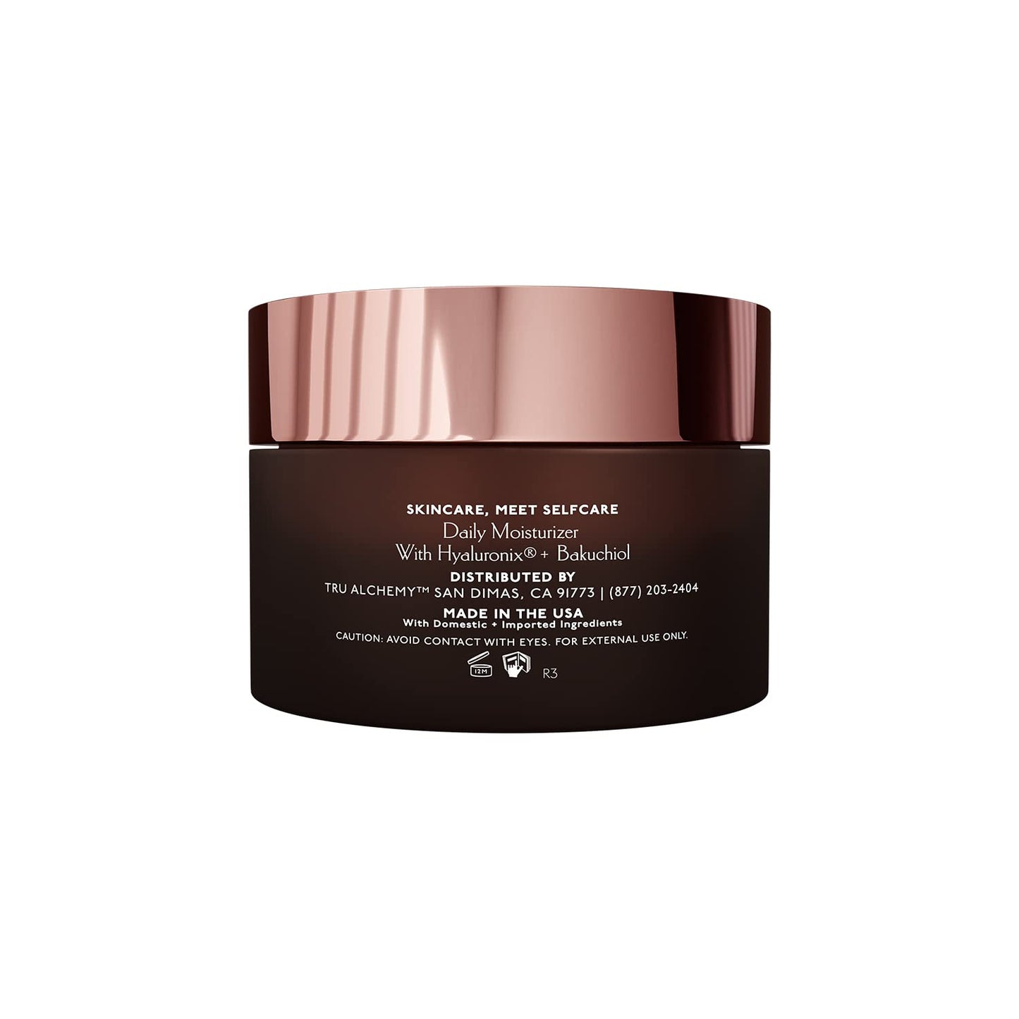 Tru Alchemy Quench Crème Daily Facial Moisturizer | Hyaluronic Acid, Vitamin C & Bakuchiol | Firming Hydration 1.7 oz