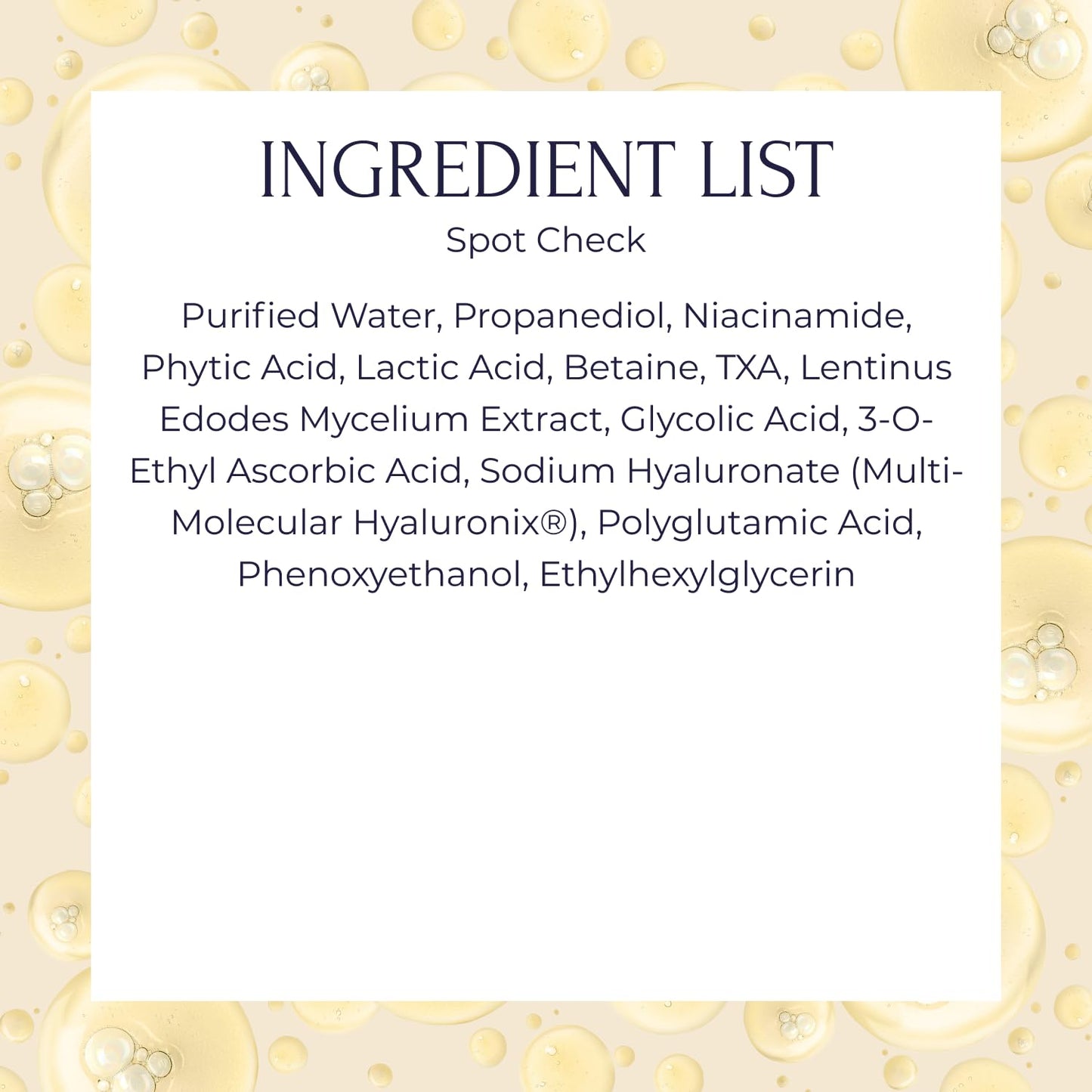 Tru Alchemy Spot Check Dark Spot Remover Serum – Niacinamide & Hyaluronic Acid (1 oz)