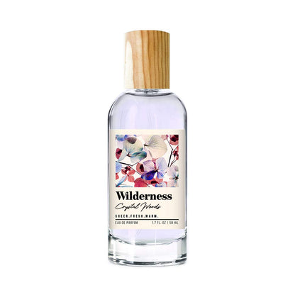 Tru Fragrance Beauty Wilderness Crystal Woods EDP – Fresh Floral Eucalyptus & Cedar