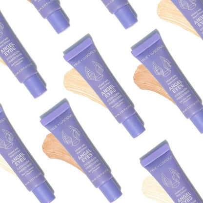 True + Luscious Angel Eyes Eye Shadow Primer – Hydrating, 16-Hour Crease-Proof Base | Vegan & Cruelty-Free | Rose Extracts + Bentonite Clay | Dark (0.33 oz)