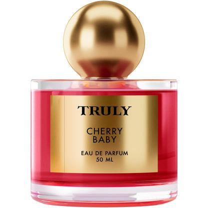 Truly Cherry Baby Eau de Parfum | Long-Lasting Black Cherry, Jasmine & Tonka Bean