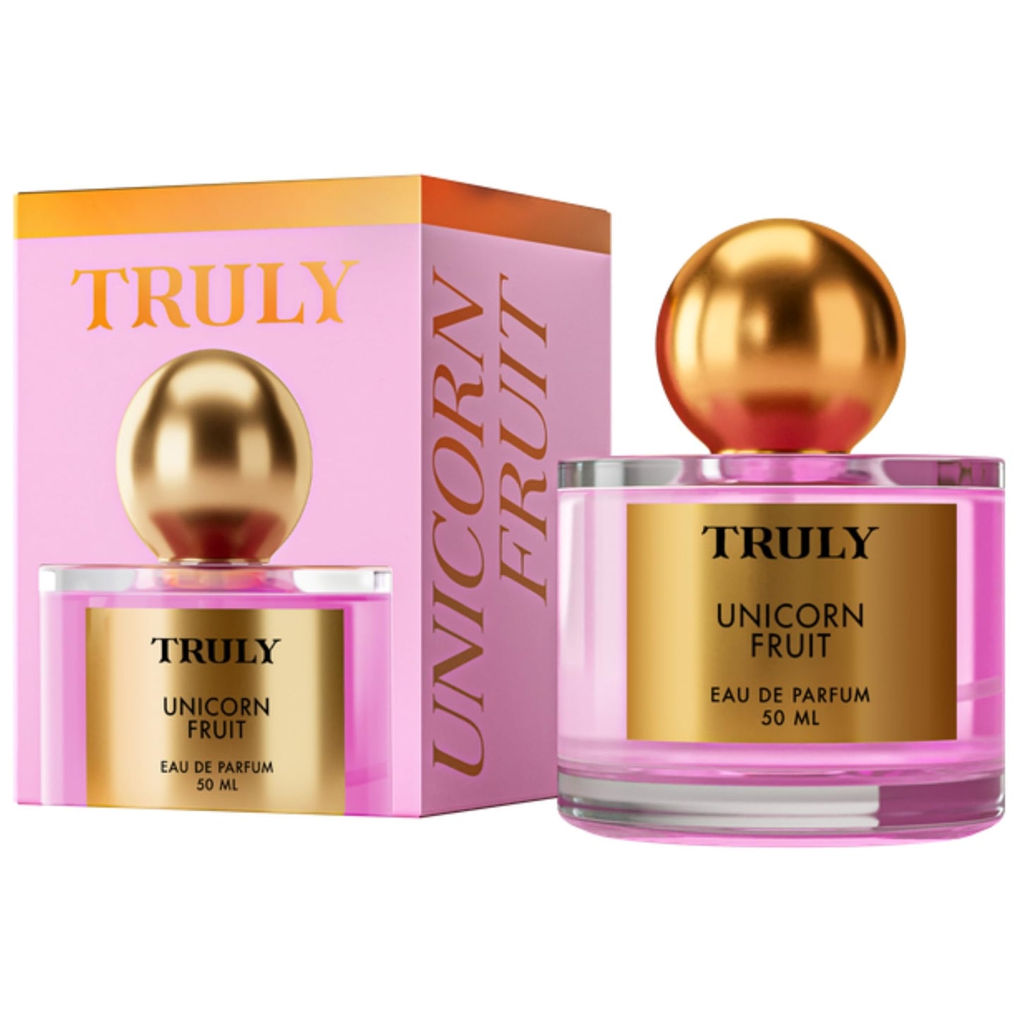 Truly Unicorn Fruit Eau De Parfum | Cotton Candy, Vanilla & Citrus Scent – Light & Long-Lasting