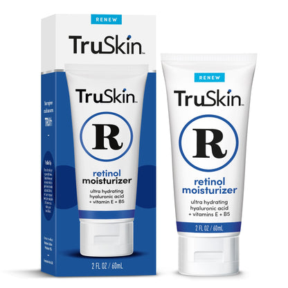 TruSkin Retinol Face Moisturizer with Hyaluronic Acid & Vitamin E – 2 oz