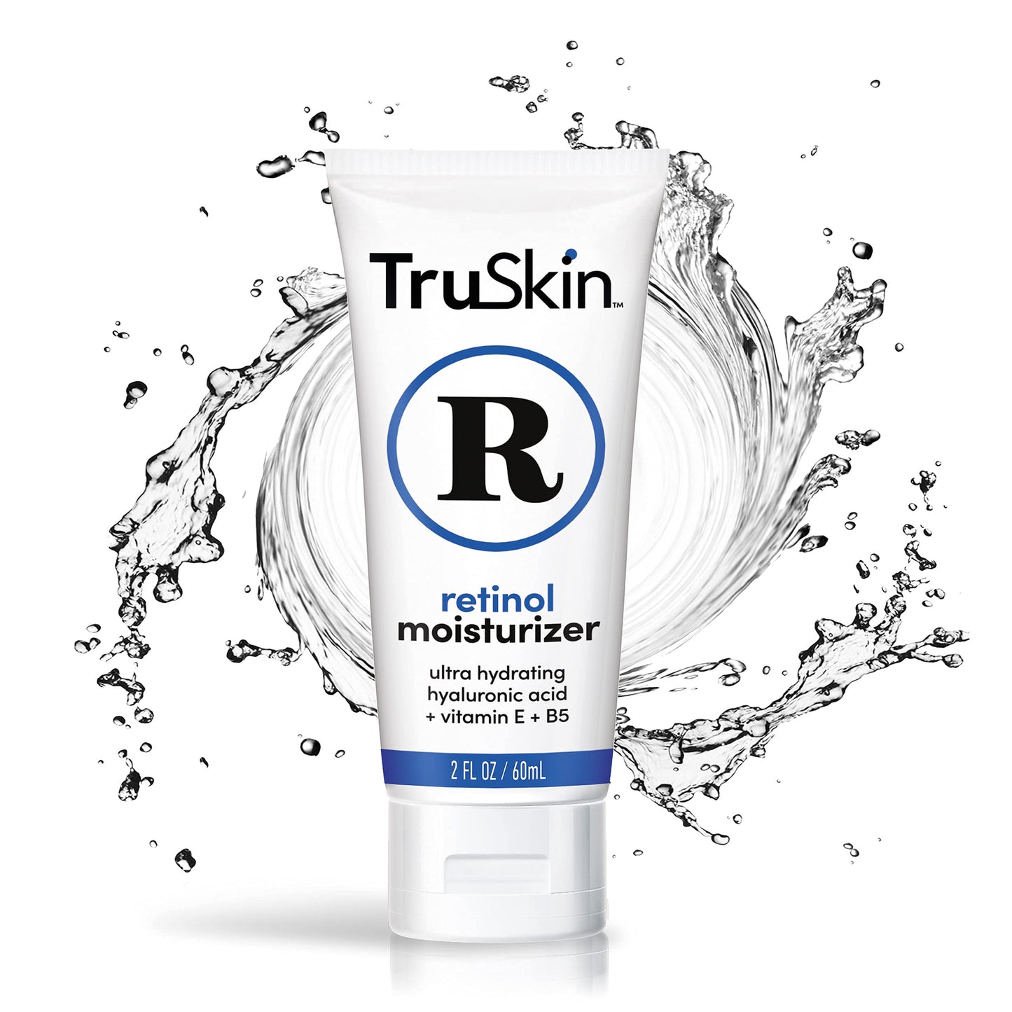 TruSkin Retinol Face Moisturizer with Hyaluronic Acid & Vitamin E – 2 oz