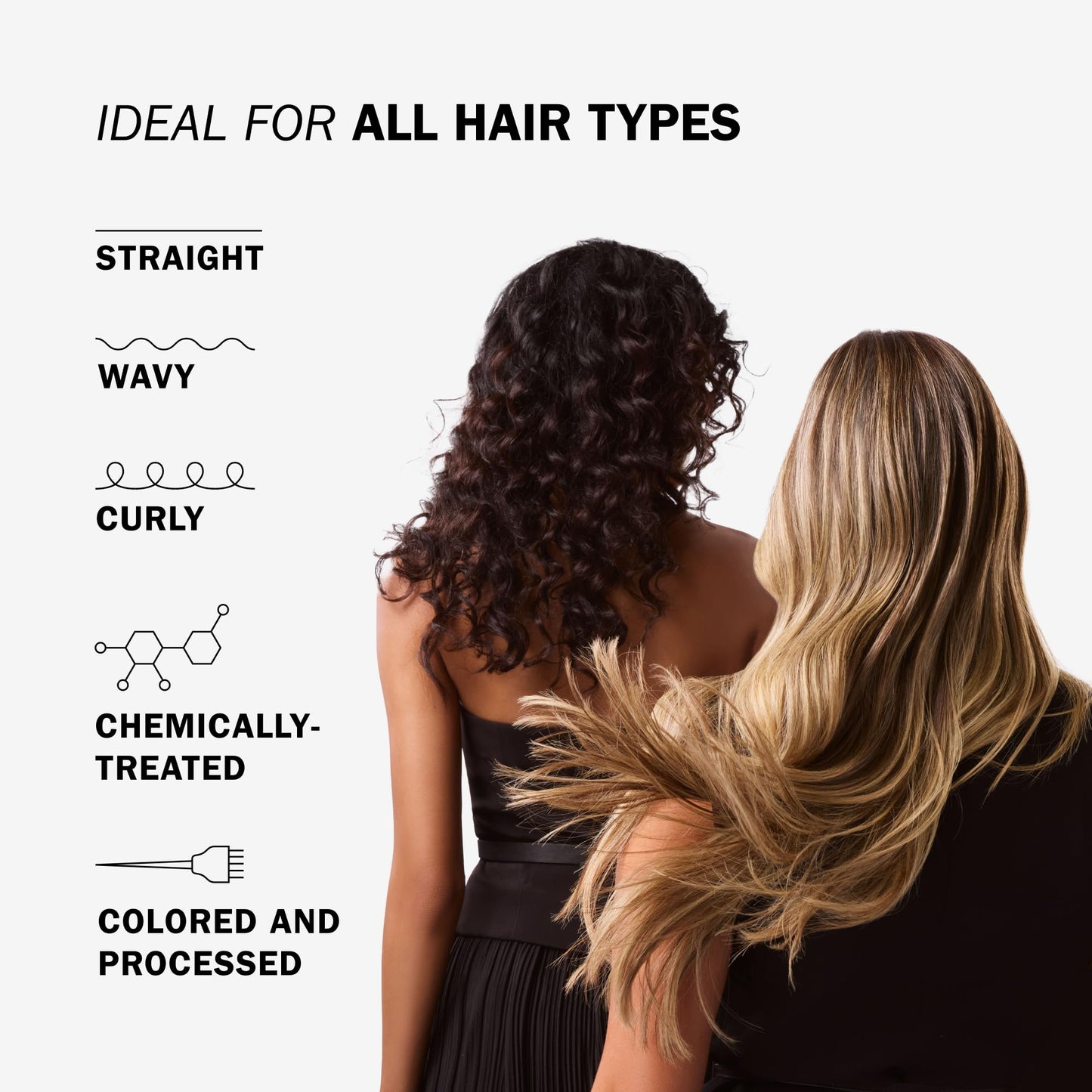 TRUSS Instant Repair Hair Serum – Leave-In Split End Sealer, Humidity Blocker & Thermal Protection