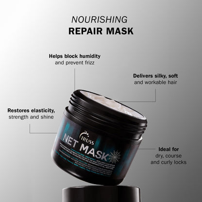 TRUSS Net Deep Conditioning Hair Mask – Nano-Regeneration for Damaged Hair (19.4 oz)