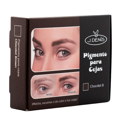 J Denis Eyebrow Pigment – Chocolate Tint for Natural, Long-Lasting Brows | Tu Salud Plus