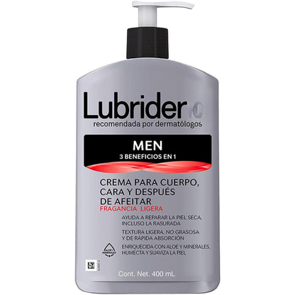 Tu Salud Plus Lubrider Lotion — Ultra Hydration for Dry Skin (Body, Face & After Shave) 13.53 fl oz
