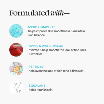 TULA Chrome Hydrating Day & Night Cream – 24-7 Anti-Aging Moisturizer with Watermelon & Blueberry Extract, 1.5 oz