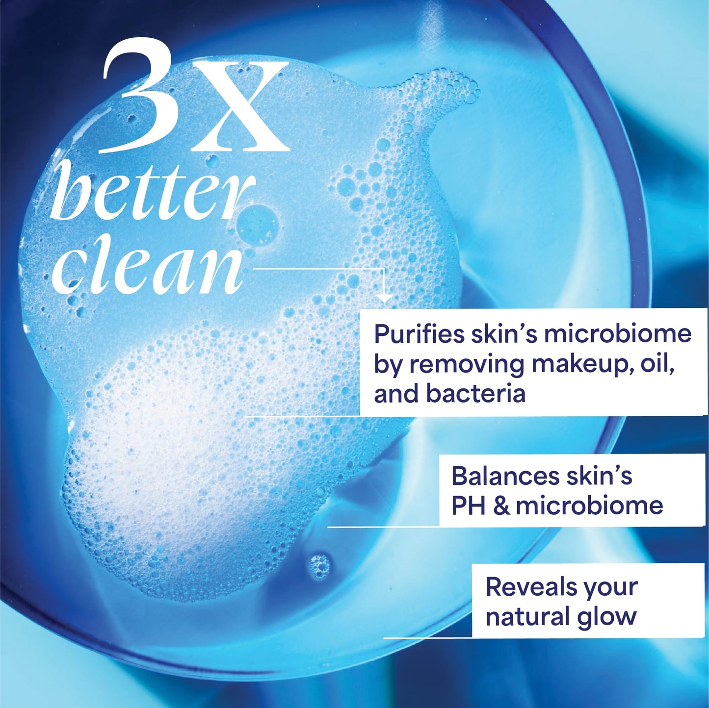 TULA Cult Classic Purifying Face Cleanser Travel-Size | Gentle Probiotic Cleanser 1.67 oz