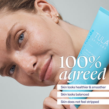 TULA Cult Classic Purifying Face Cleanser – Gentle Hydrating Gel Cleanser (11.8 oz)