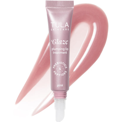 TULA Rose Glow + Get It Lip Balm — Hydrating Peptide Lip Treatment