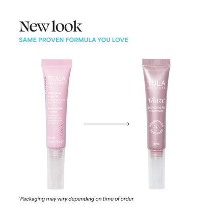TULA Rose Glow + Get It Lip Balm — Hydrating Peptide Lip Treatment