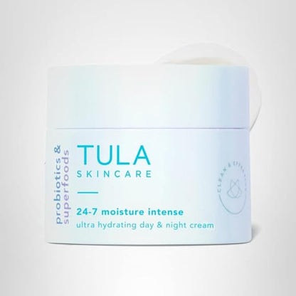 TULA 24-7 Moisture Intense Day & Night Cream — Travel Size, Ultra Hydration for Face