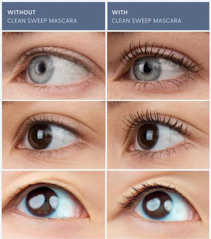 Twenty/Twenty Clean Sweep Mascara – Hypoallergenic, Water-Resistant Ophthalmologist-Developed