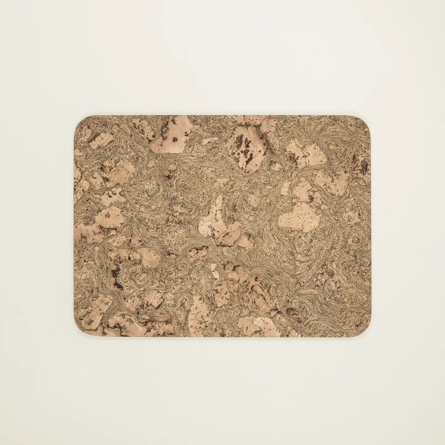 Cork Placemats | Twist Black | Rectangular