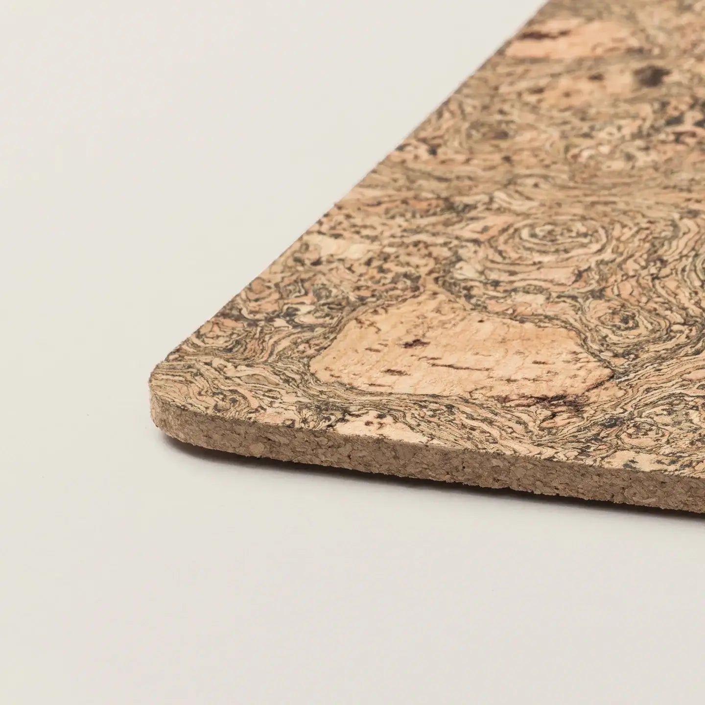 Cork Placemats | Twist Black | Rectangular