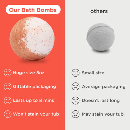 Two Sisters Superhero Bath Bombs for Kids (6 Pack) – Surprise Toys, Fruity Scents, Made in USA