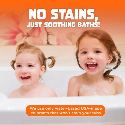 Two Sisters Halloween Bath Bombs 6-Pack with Surprise Toys Inside – Made in USA