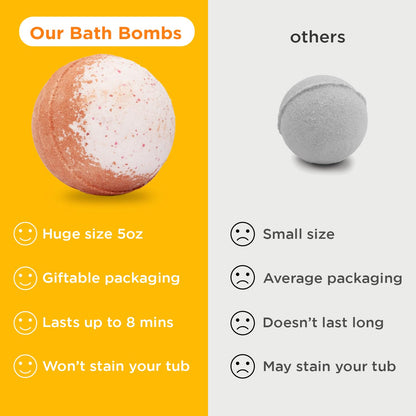 Two Sisters Easter Bath Bombs for Kids – 6 Pack with Surprise Toys Inside (Made in USA)