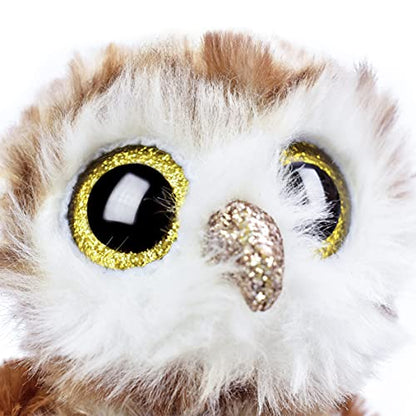 TY Percy Barn Owl Beanie Boo – 15 cm Multicolored Plush by Ty